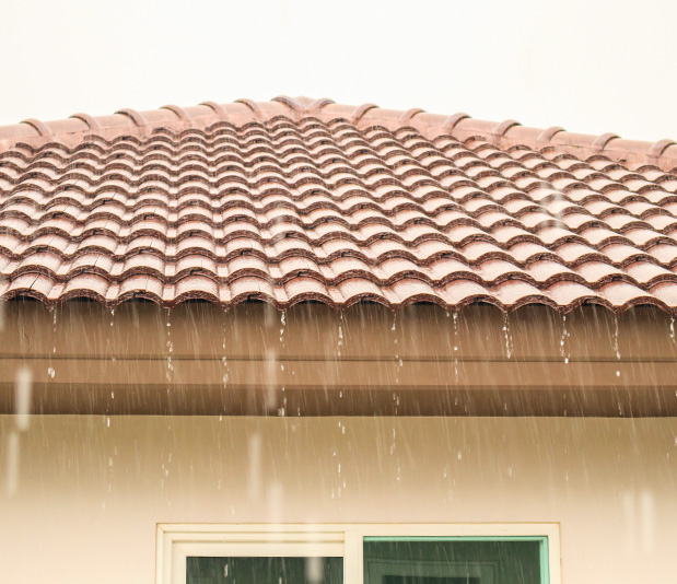 雨で汚れが落ちる　超低汚染性