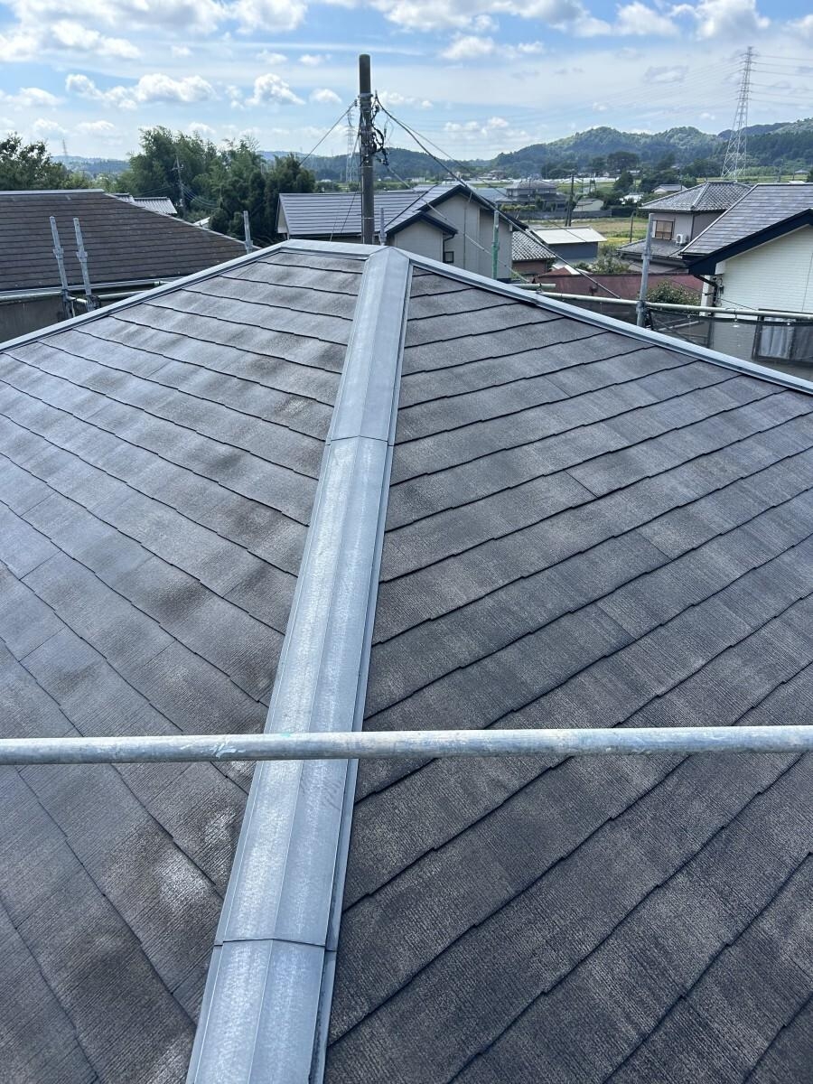 千葉県君津市T様邸_屋根_高圧洗浄後