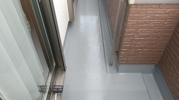 ベランダ完成