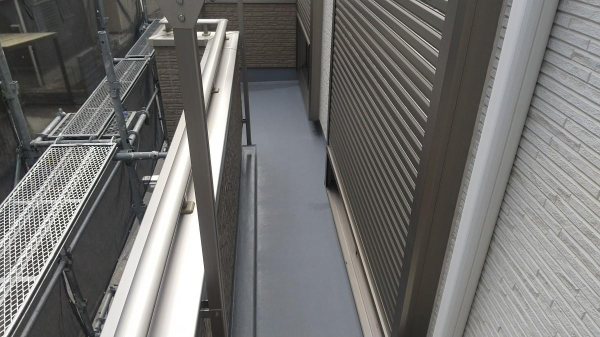 ベランダ完成