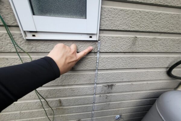 木更津市・Y様｜屋根塗装・外壁塗装_コーキング施工前