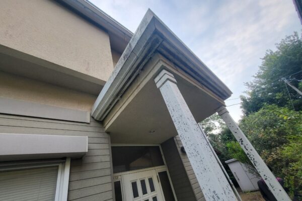 木更津市・Y様｜屋根塗装・外壁塗装_雨樋施工前