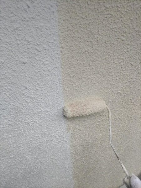 木更津市・Y様｜屋根塗装・外壁塗装⑧_中塗り