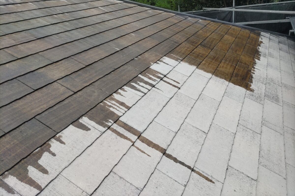 木更津市・Y様｜屋根塗装・外壁塗装⑤_下塗り中アイキャッチ