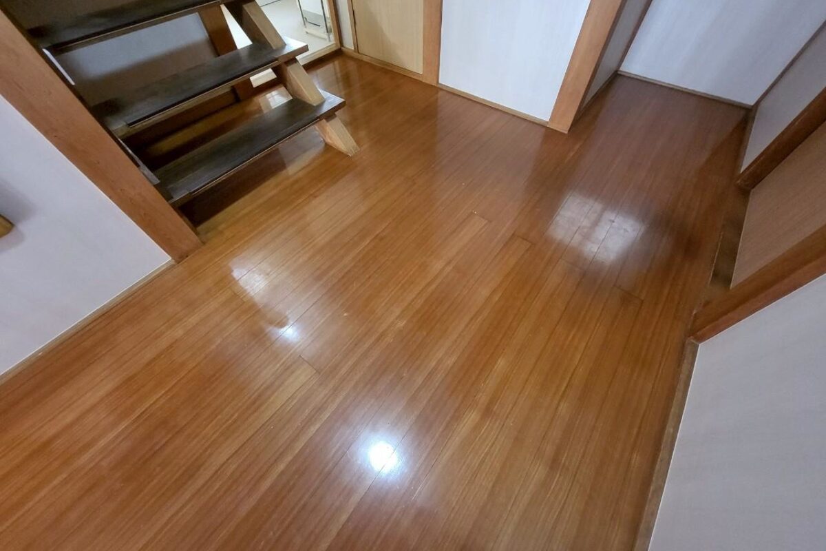 袖ヶ浦市・U様｜フロア・クロス④_フロア施工前