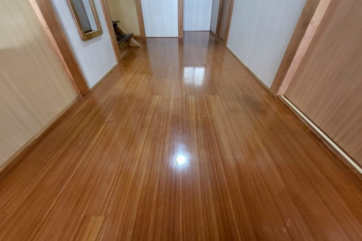 袖ヶ浦市・U様｜フロア・クロス④_フロア施工前2