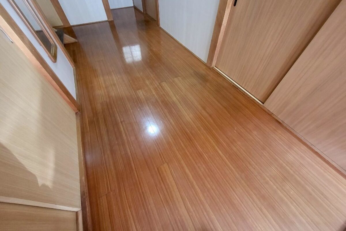 袖ヶ浦市・U様｜フロア・クロス④_フロア施工前3